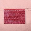 Bolso de mano Gucci Ophidia en ante azul y cuero rojo - Detail D4 thumbnail