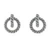 Hermès 1970's earrings in silver - 00pp thumbnail