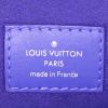 Neverfull leather tote Louis Vuitton Purple in Leather - 35659065