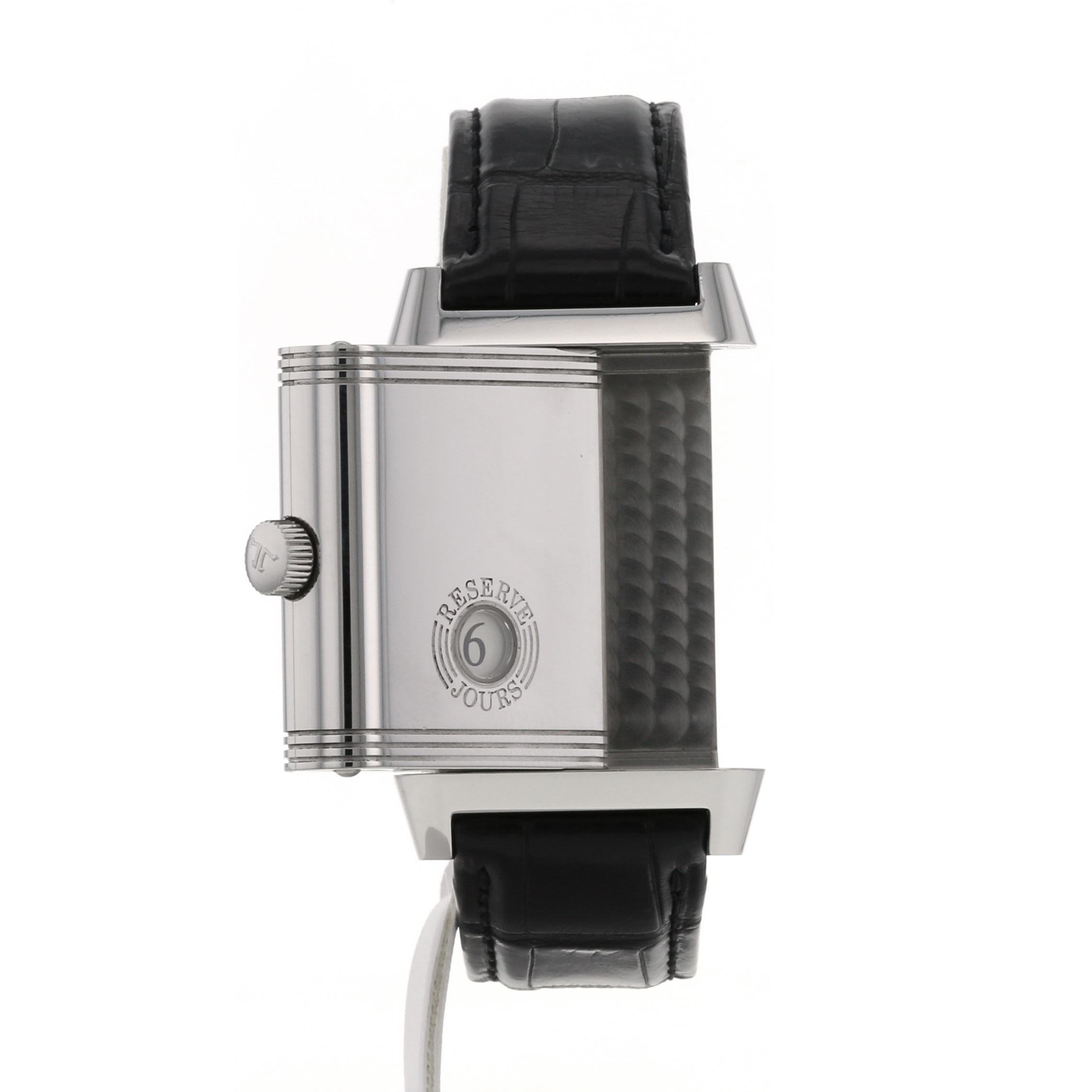 Orologio Jaeger-LeCoultre Reverso Grande Taille in acciaio Ref :  240.8.14 Circa  2004 - Detail D1