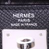 Sac à main Hermes Kelly 28 cm en cuir epsom noir - Detail D4 thumbnail