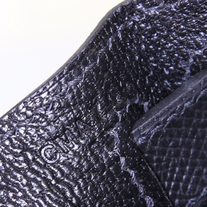 Borsa Hermes Kelly 28 cm in pelle Epsom nera - Detail D5