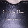 Pochette Dior Oblique in tessuto a monogramma Oblique blu e pelle blu - Detail D3 thumbnail