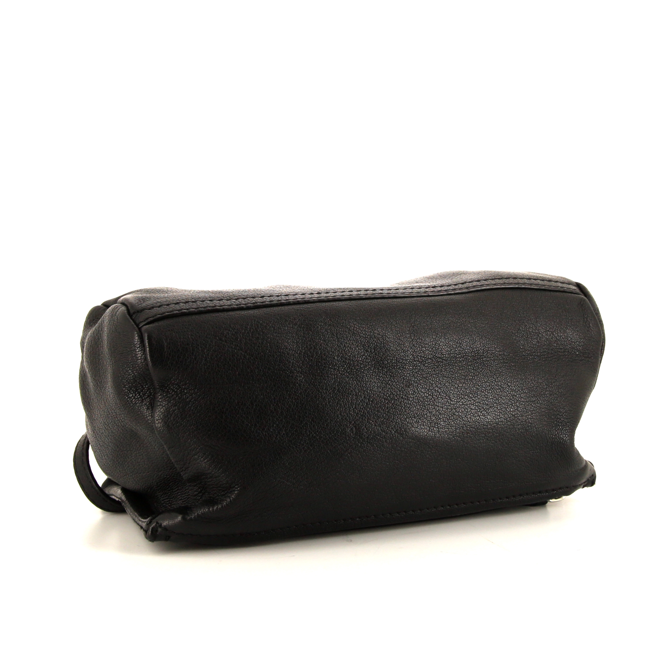 Bolso bandolera Givenchy Pandora mini en cuero negro - Detail D4