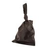 Bottega Veneta BV Twist pouch in brown leather - 00pp thumbnail