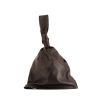 Bottega Veneta BV Twist pouch in brown leather - 360 thumbnail