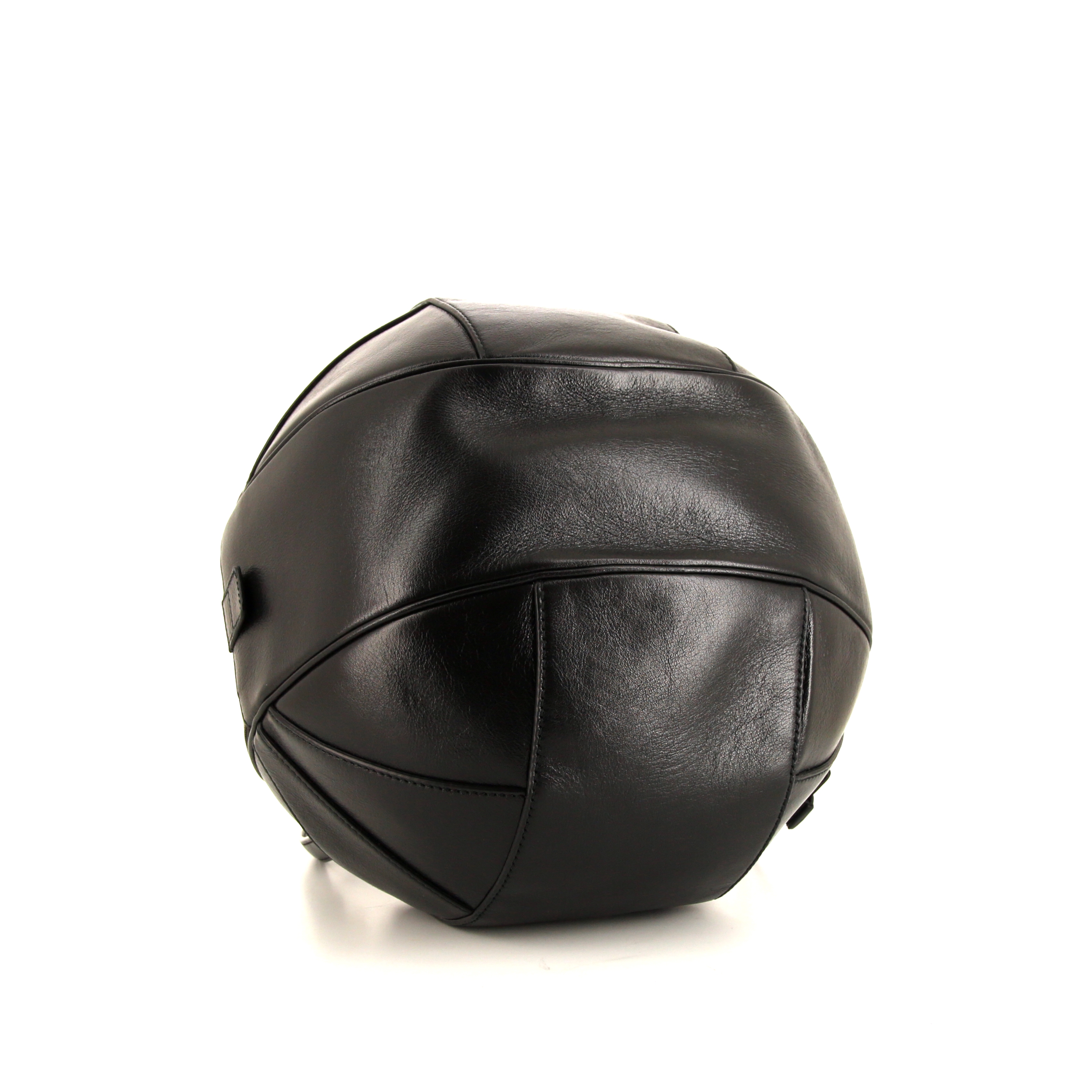 Gucci handbag in black leather - Detail D4