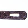 Borsa Hermes Kelly 35 cm in struzzo marrone - Detail D5 thumbnail