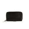 Dior pouch in black leather - 360 thumbnail