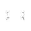 Mauboussin Star For Ever earrings in white gold and diamonds - 00pp thumbnail