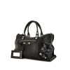 Balenciaga Classic City large model handbag in black leather - 00pp thumbnail
