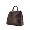 Fendi 2 Jours handbag in brown leather - 00pp thumbnail