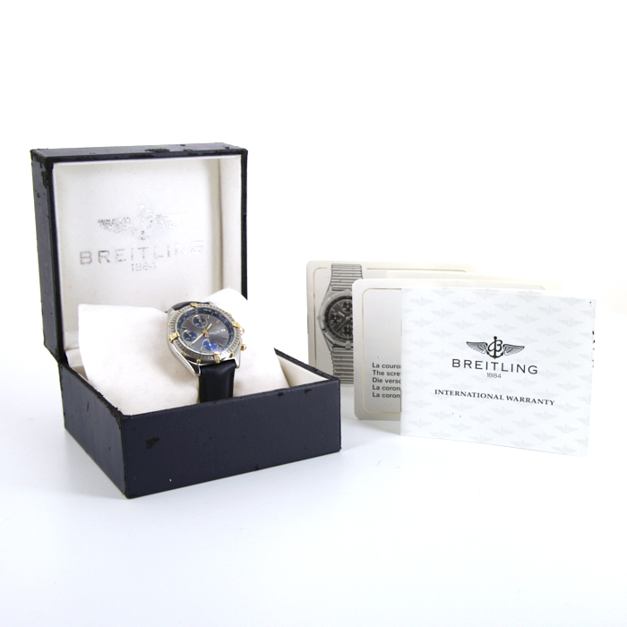 Orologio Breitling Chronomat in acciaio Ref :  B13048 Circa  1992