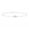 Bracciale Tiffany & Co Diamonds By The Yard in platino e diamante - 00pp thumbnail