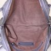 Bottega Veneta shoulder bag in grey intrecciato leather - Detail D2 thumbnail