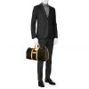 Bolsa de viaje Louis Vuitton Keepall 45 undefined y cuero natural - Detail D1 thumbnail