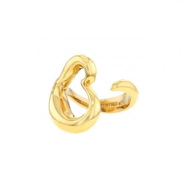 Bague Tiffany 
Co Open Heart en or jaune
