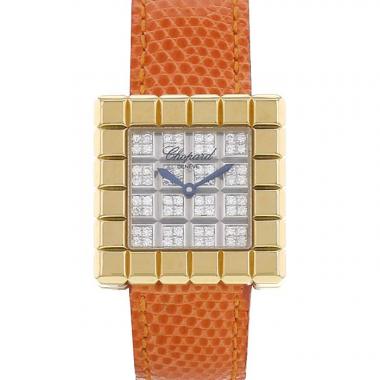 Montre Chopard Ice Cube en or jaune Ref :  12/7407 Vers  2000