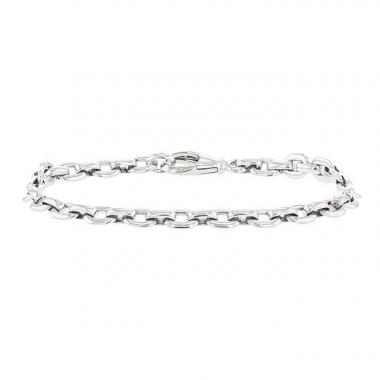 Bracelet Cartier Maillons Spartacus en or blanc