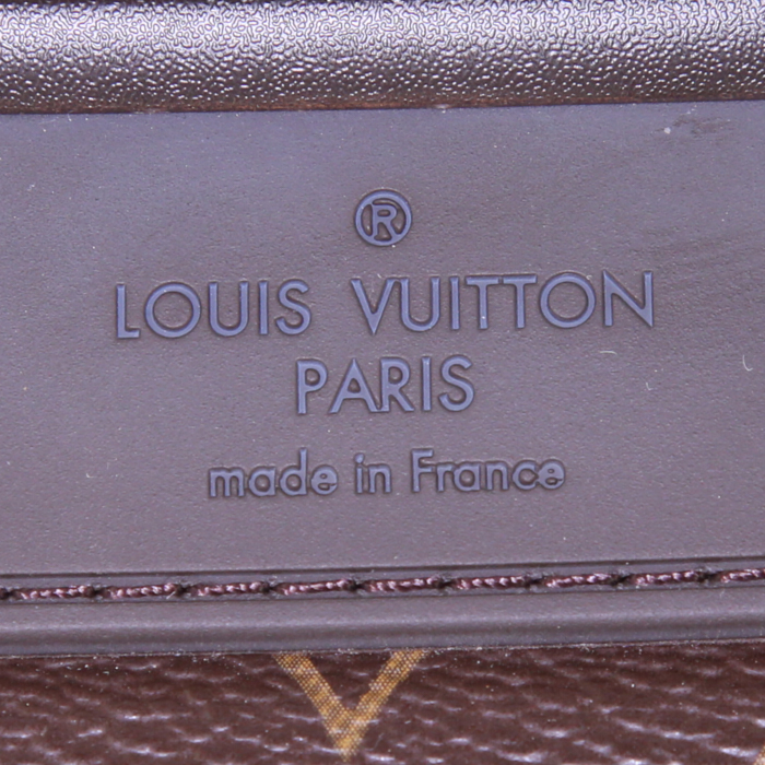 Louis Vuitton Zephyr luggage in brown monogram canvas - Detail D3