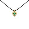 H. Stern 1990's pendant in yellow gold,  diamonds and emerald - 00pp thumbnail