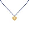 Poiray Coeur Secret medium model pendant in yellow gold and diamonds - 00pp thumbnail