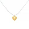 Poiray Coeur Secret medium model pendant in yellow gold and diamonds - 00pp thumbnail