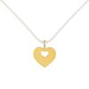 Ciondolo Poiray Coeur Secret modello grande in oro giallo e diamanti - 00pp thumbnail