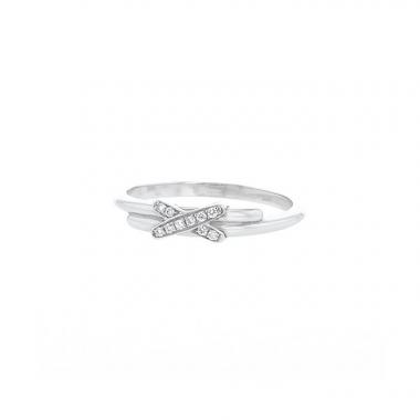 Chaumet Premiers Liens small model ring in white gold and diamonds