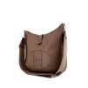 Hermes Evelyne shoulder bag in etoupe togo leather - 00pp thumbnail