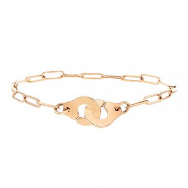 Bracciale Dinh Van Menottes R10 in oro rosa