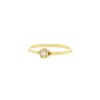 Dinh Van Cube XS ring in yellow gold and diamond - 00pp thumbnail