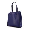 Shopping bag Marc Jacobs in pelle blu reale - 00pp thumbnail