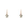 Pomellato Nudo earrings in pink gold and topaz - 00pp thumbnail