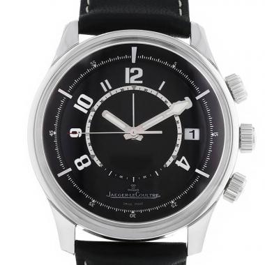 Jaeger-LeCoultre Amvox 1 Alarm watch in stainless steel Ref:  190897 Circa  2005