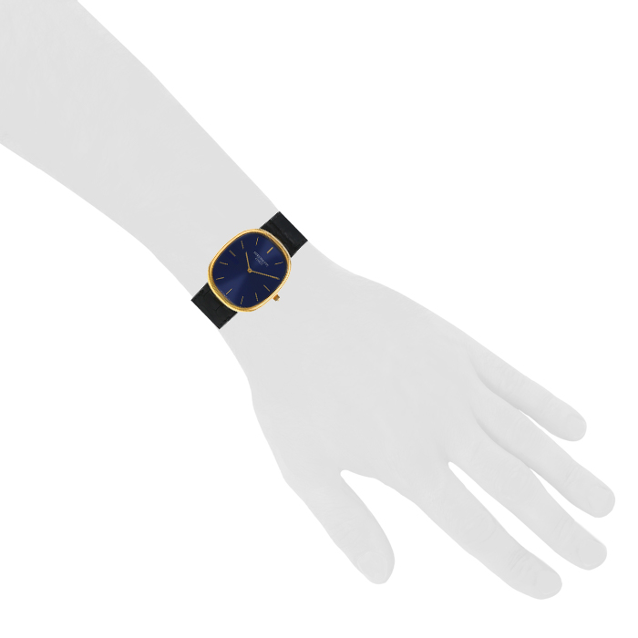 Montre Patek Philippe Ellipse en or jaune Ref : 3738/100 Vers 1986 - Detail D1