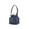 Louis Vuitton petit Noé small model shopping bag in blue epi leather - 00pp thumbnail