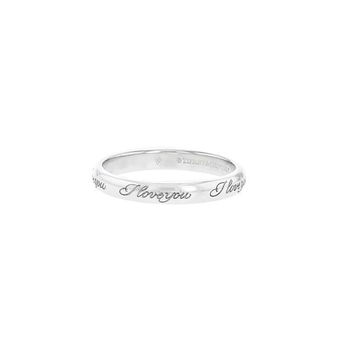Tiffany & Co wedding ring in platinium - 00pp