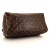Louis Vuitton Speedy 35 cm handbag in brown monogram canvas and natural leather - Detail D4 thumbnail