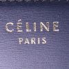 Céline Classic Box shoulder bag in navy blue box leather - Detail D3 thumbnail