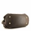 Louis Vuitton L handbag in grey mahina leather - Detail D4 thumbnail