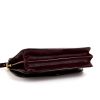 Sac bandoulière Balenciaga Vintage en cuir bordeaux - Detail D4 thumbnail