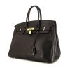 Hermes Birkin 35 cm handbag in black Evercolor calfskin - 00pp thumbnail