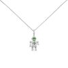 Louis Vuitton necklace in white gold,  enamel and colored stones and in enamel - 00pp thumbnail