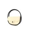 Chanel Hula Hoop handbag in beige quilted leather - 00pp thumbnail