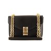 Celine C Bag medium model shoulder bag in black leather - 360 thumbnail