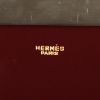 Hermès box in 'rouge h' box leather and silver-plated metal, 1970s - Detail D2 thumbnail