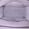 Bolso bandolera Celine Luggage en cuero granulado gris - Detail D3 thumbnail