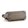 Bolso bandolera Celine Luggage en cuero granulado gris - Detail D5 thumbnail