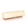 Chanel Vintage handbag in beige quilted leather - Detail D5 thumbnail